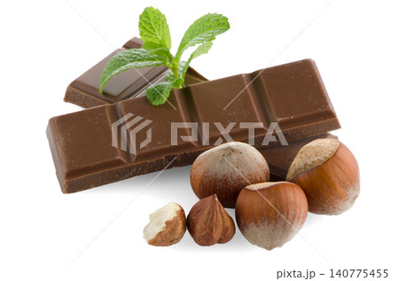 Chocolate parts Chocolate parts 140775455