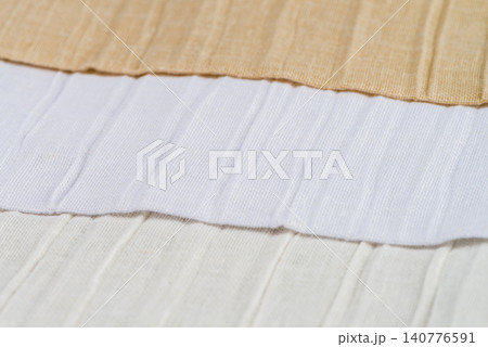 Beige fabric 140776591