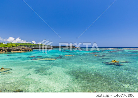 宮古島 イムギャーマリンガーデンの風景 宮古島 イムギャーマリンガーデンの風景 140776806