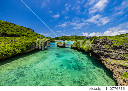 宮古島 イムギャーマリンガーデンの風景 宮古島 イムギャーマリンガーデンの風景 140776816