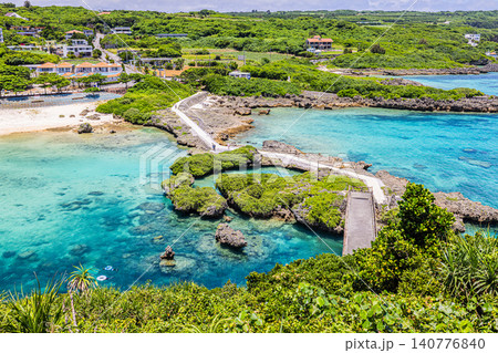 宮古島 イムギャーマリンガーデンの風景 宮古島 イムギャーマリンガーデンの風景 140776840