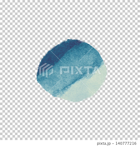 Indigo watercolor accents Indigo watercolor accents 140777216