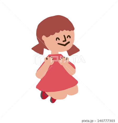 夏服の子供のイラスト 夏服の子供のイラスト 140777303