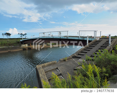 宮城県仙台市・仙台亘理自転車道(みちのく潮風トレイル)・貞山堀 宮城県仙台市・仙台亘理自転車道(みちのく潮風トレイル)・貞山堀 140777638