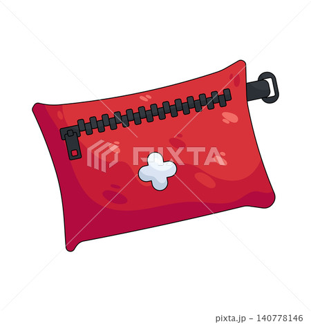 Illustration of first aid kit 140778146