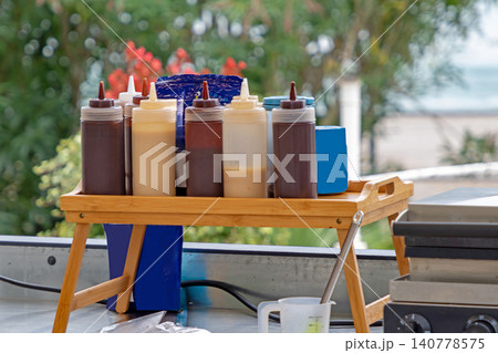 Street food outside Street food outside 140778575