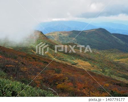【山の風景】宮城県・栗駒山の紅葉(2023年) 【山の風景】宮城県・栗駒山の紅葉(2023年) 140779177