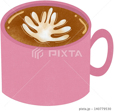 latte coffee cup latte coffee cup 140779530