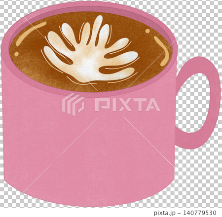 latte coffee cup latte coffee cup 140779530