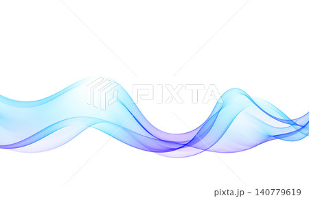 Abstract vector flow of blue and purple waves on light gray background Abstract vector flow of blue and purple waves on light gray background 140779619