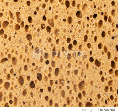 Porous sponge texture showing absorbent surface structure Porous sponge texture showing absorbent surface structure 140780708