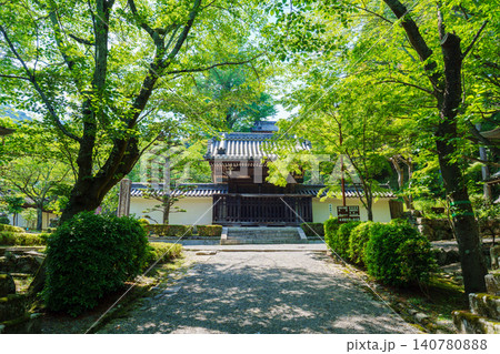 滋賀 西教寺の勅使門 滋賀 西教寺の勅使門 140780888