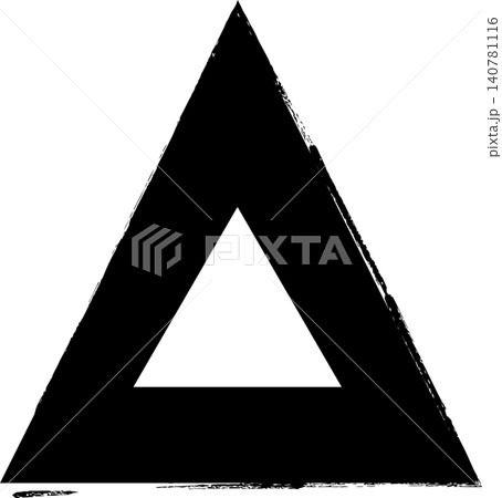 Triangle brush frames with triangle border layout Triangle brush frames with triangle border layout 140781116