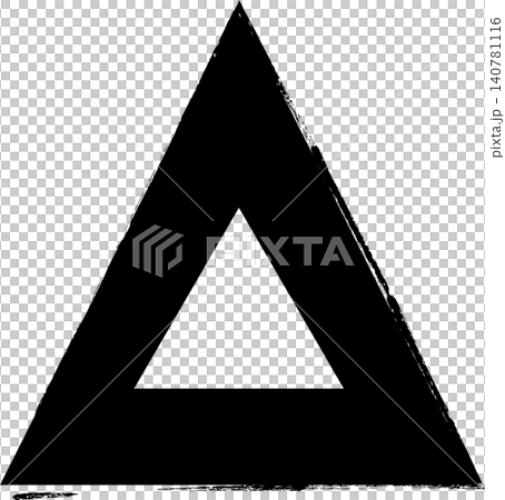 Triangle brush frames with triangle border layout Triangle brush frames with triangle border layout 140781116