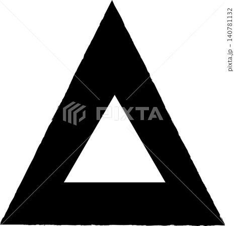 Triangle brush frames with triangle border layout Triangle brush frames with triangle border layout 140781132