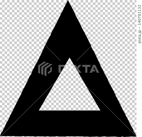Triangle brush frames with triangle border layout Triangle brush frames with triangle border layout 140781132