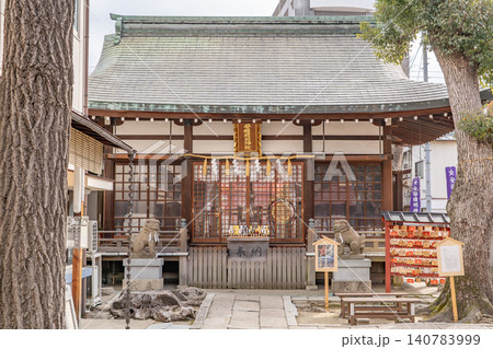 大阪市阿倍野区 安倍晴明神社 本殿(陰陽師・安倍晴明生誕の伝承地)阿倍王子神社の末社として復興 大阪市阿倍野区 安倍晴明神社 本殿(陰陽師・安倍晴明生誕の伝承地)阿倍王子神社の末社として復興 140783999