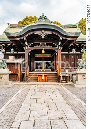 大阪市住吉区住吉　生根神社（通称：奥の天神）拝殿（片桐且元が本殿を寄進した由緒ある神社） 140784025