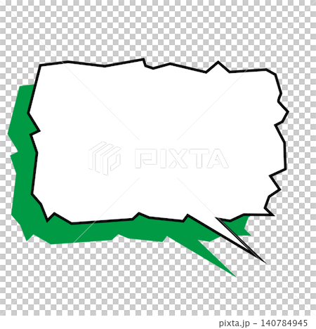 A jagged, uneven speech bubble expressing unstable emotions, such as anxiety and fear. A jagged, uneven speech bubble expressing unstable emotions, such as anxiety and fear. 140784945
