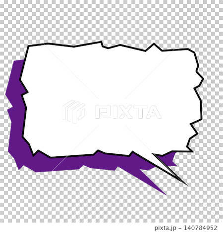 A jagged, uneven speech bubble expressing unstable emotions, such as anxiety and fear. A jagged, uneven speech bubble expressing unstable emotions, such as anxiety and fear. 140784952