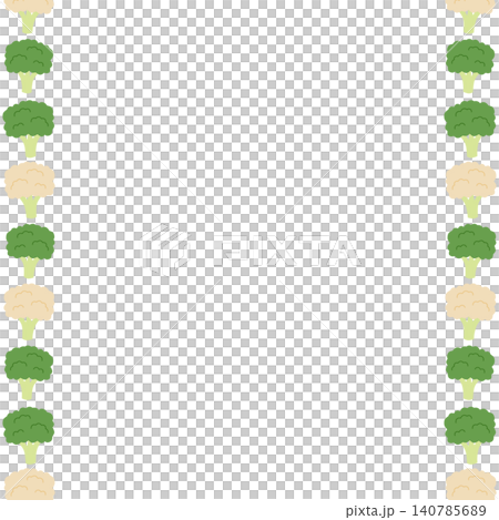 ブロッコリーのフレーム ブロッコリーのフレーム 140785689