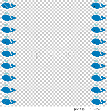 クジラのフレーム クジラのフレーム 140785738