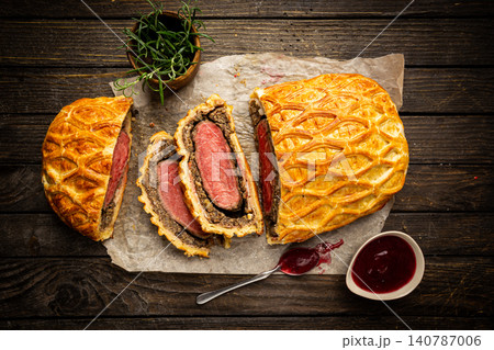 Perfect homemade Beef Wellington 140787006