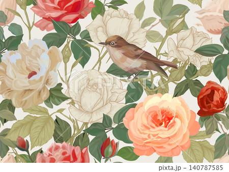 roses seamless pattern 3 roses seamless pattern 3 140787585