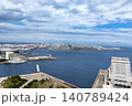 神戸ポートタワーからの港の風景 140789424