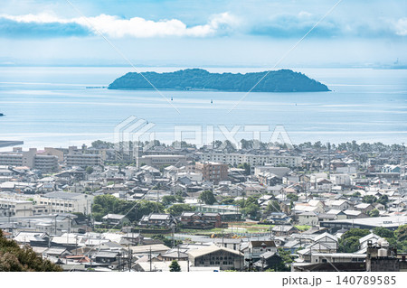 形原あじさいの里から見下ろす三河湾の絶景 140789585
