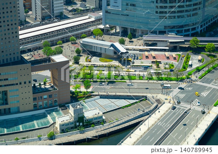横浜・桜木町駅 140789945