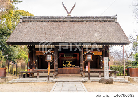 大阪市住吉区住吉 大海神社 幣殿(重要文化財)住吉大社の境内摂社(住吉の別宮)海の神様 大阪市住吉区住吉 大海神社 幣殿(重要文化財)住吉大社の境内摂社(住吉の別宮)海の神様 140790685
