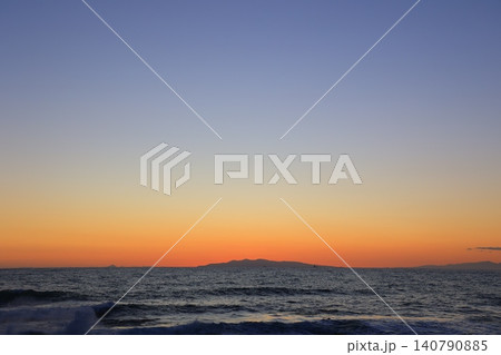 美しい夕焼け 140790885