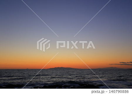 美しい夕焼け 美しい夕焼け 140790886