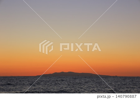 美しい夕焼け 140790887
