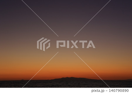 美しい夕焼け 美しい夕焼け 140790890
