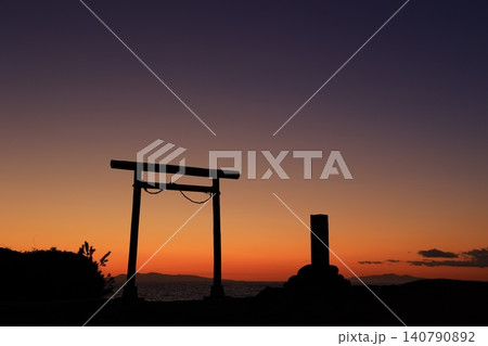 美しい夕焼け 美しい夕焼け 140790892