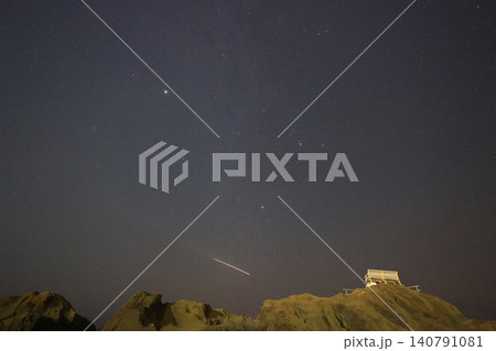 野島崎灯台から見た星空 野島崎灯台から見た星空 140791081