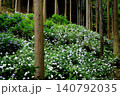 東京あきる野市の紫陽花の名所あじさい山の景観 140792035