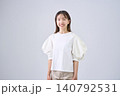 笑顔の日本人女性のスタジオポートレート 笑顔の日本人女性のスタジオポートレート 140792531