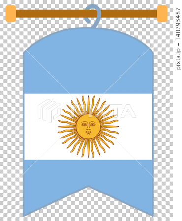 Argentina flag Argentina flag 140793487
