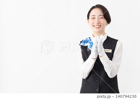 制服を着たアテンダントの女性　旅行イメージ 140794230