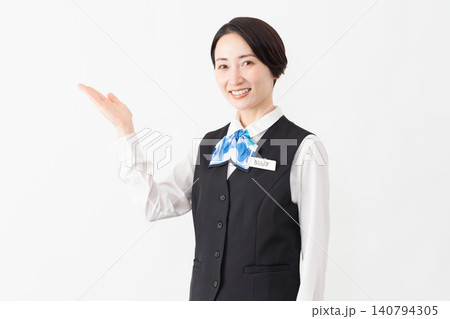 制服を着た受付係の女性 ジョブイメージ 制服を着た受付係の女性 ジョブイメージ 140794305
