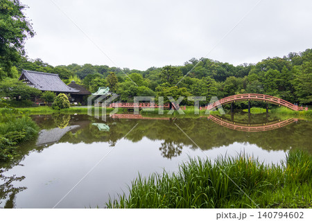 称名寺の梅雨 称名寺の梅雨 140794602