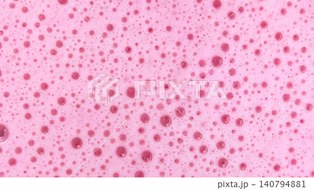 pink soap foam texture featuring soft bubbles and a clean, fresh appearance. This abstract background is ideal for cosmetic branding, skincare packaging, beauty product advertisements pink soap foam texture featuring soft bubbles and a clean, fresh appearance. This abstract background is ideal for cosmetic branding, skincare packaging, beauty product advertisements 140794881