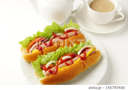 ホットドッグ ホットドッグ 140795480