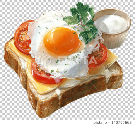 Breakfast toast Breakfast toast 140795668