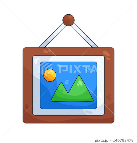 Illustration of frame Illustration of frame 140798479