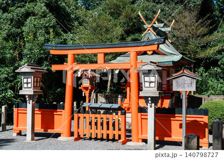 京都 吉田神社 山蔭神社 京都 吉田神社 山蔭神社 140798727