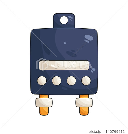 Illustration of electrical component Illustration of electrical component 140799411